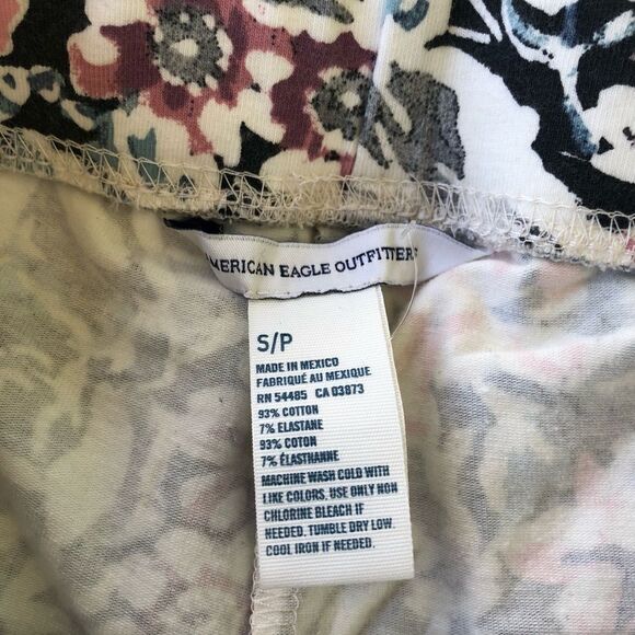 American Eagle Outfitters floral print leggings size small - Picture 3 of 4